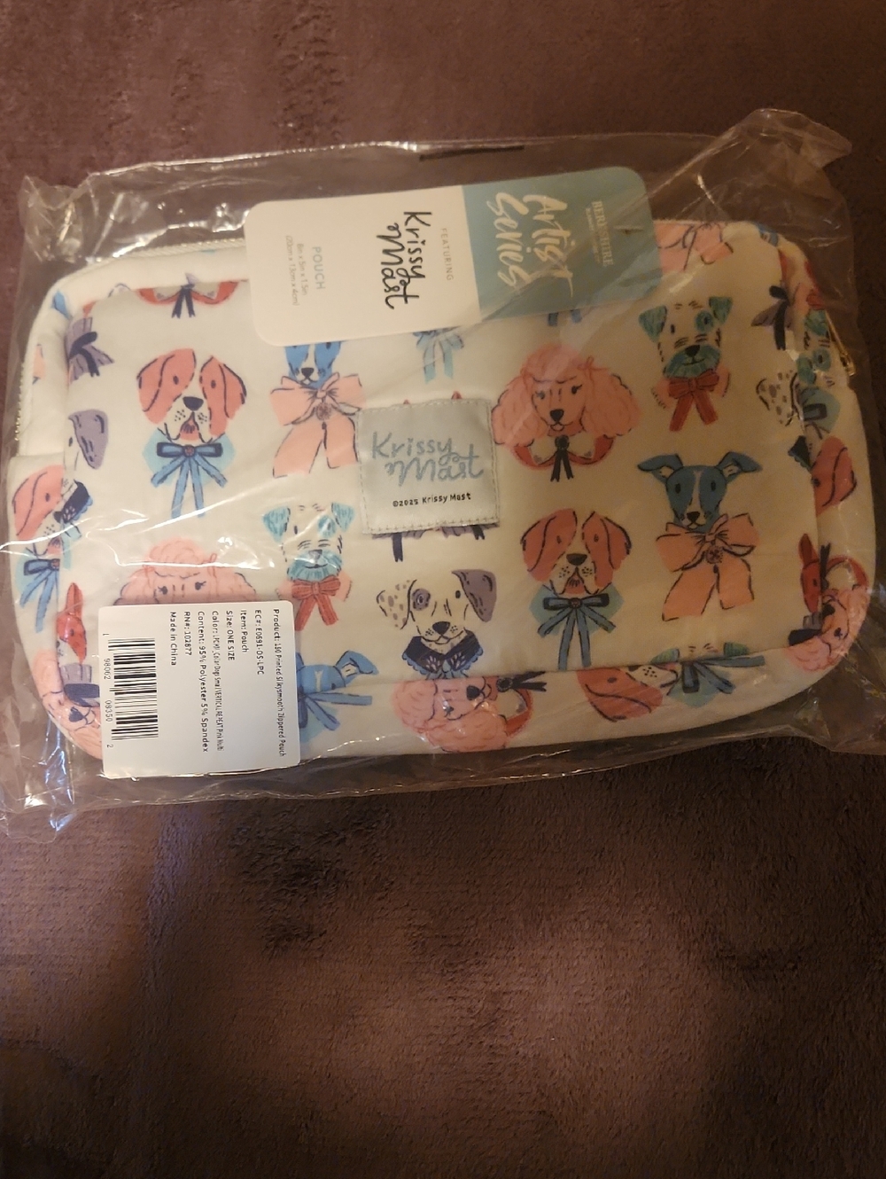 nwt Berkshire cosmetic pouch